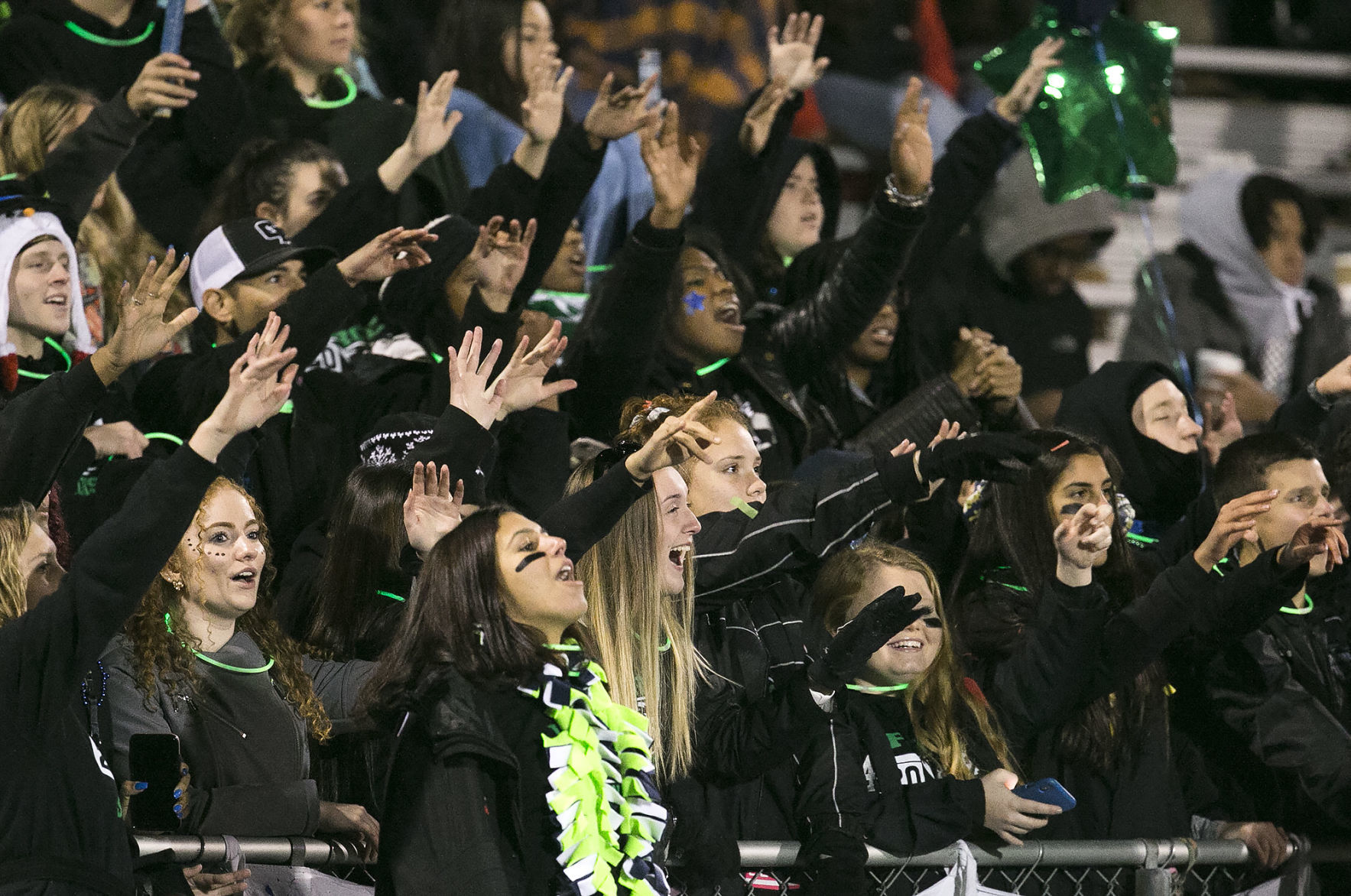 Highland Springs at Colonial Forge football